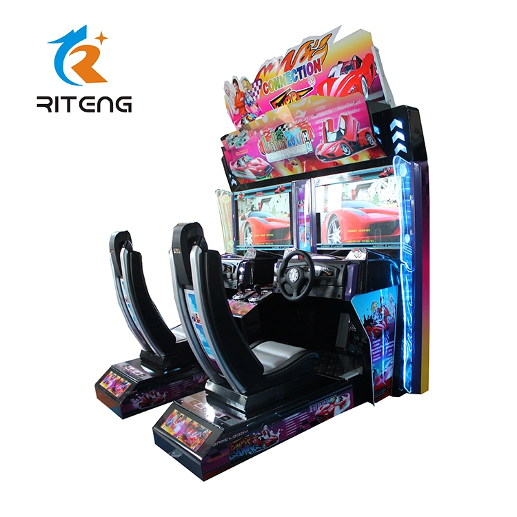 Máquina de juego de carreras de arcade. Juegos de carreras de coches para adultos.