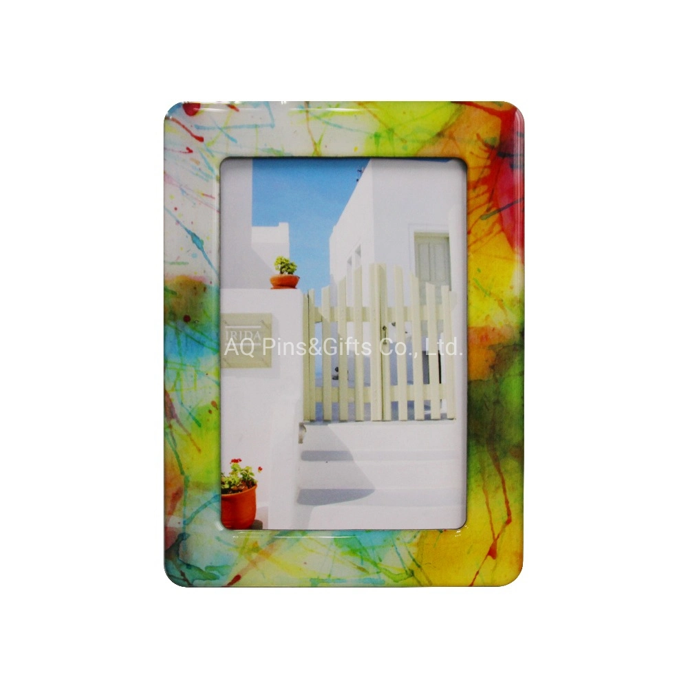 Wall Decoration Plastic Photo Frame with Metal Drawing Finish (39)