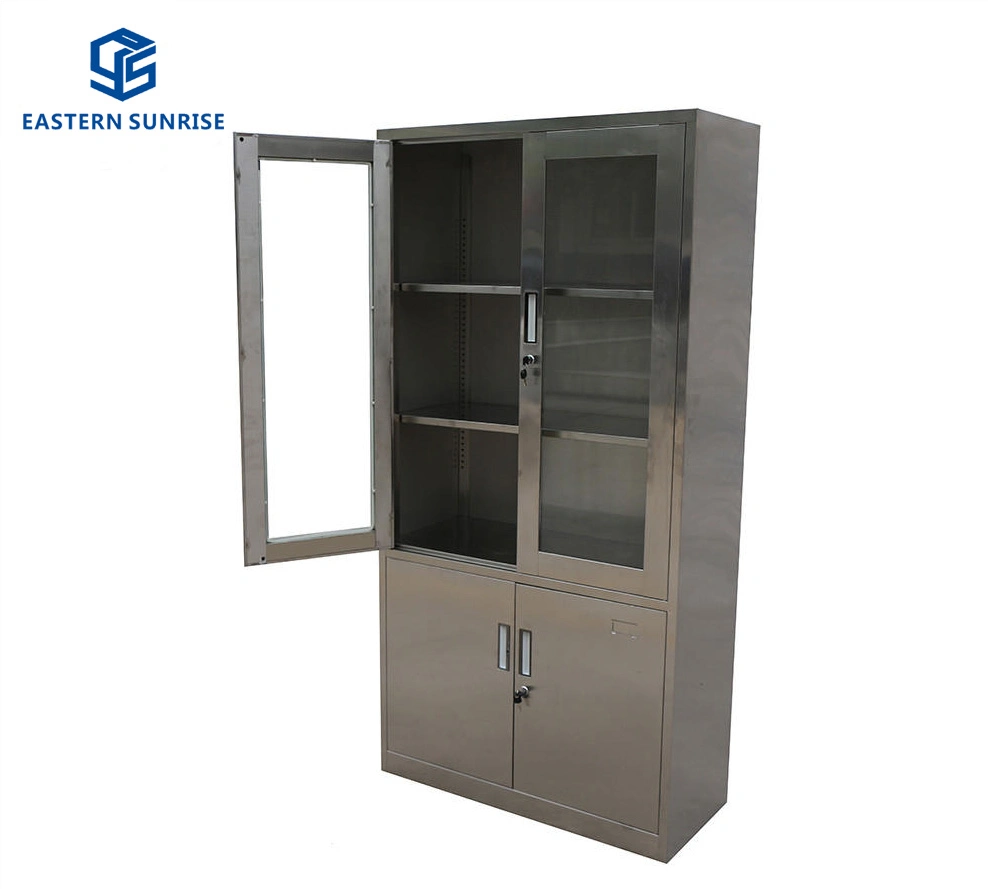 Medical Supply Storage Cabinets with Grade 304 Stainless Steel