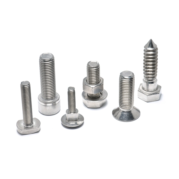 M16 5/8inch Hex Head Bolt Stainless Steel 18-8 Bolts and Nuts Tornillo Fastener