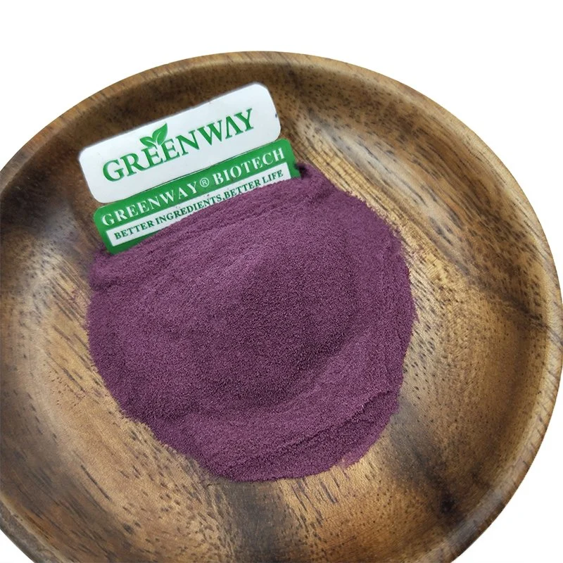 100% Natural Food Grade Herbal Extract Organic Anthocyanin Powder Bilberry Extract