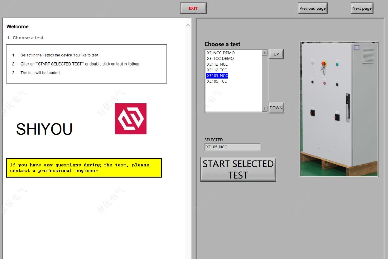 Testing Equipment for Electrical Control Cabinet Intelligent Tester Machine (system)