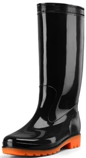 Good Quality Professional Industrial PVC Material Waterproof Safety Rain Boots