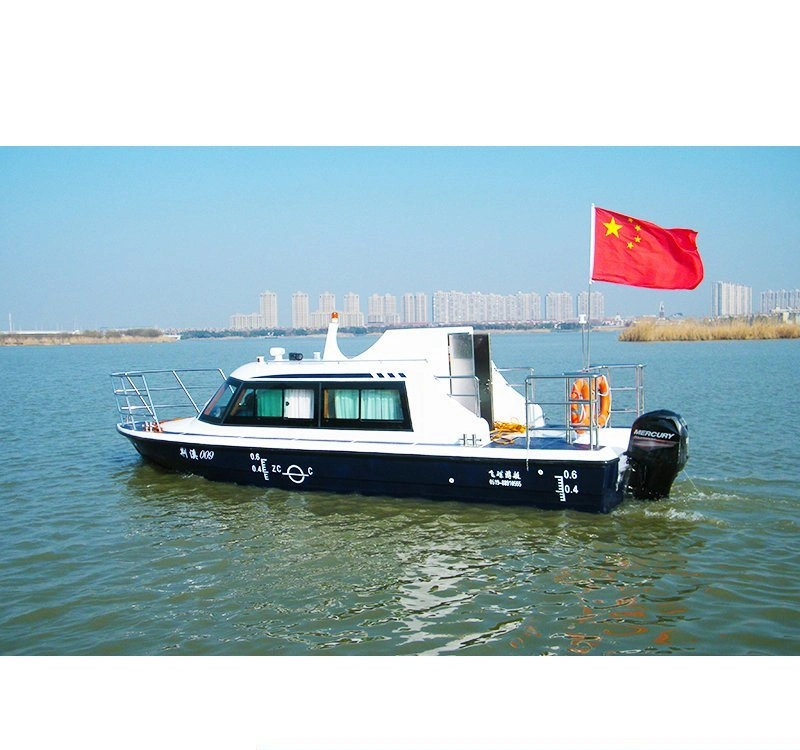 10 Seats 18-50km/H New Fiberglass Boat for Marine Fire Fighting