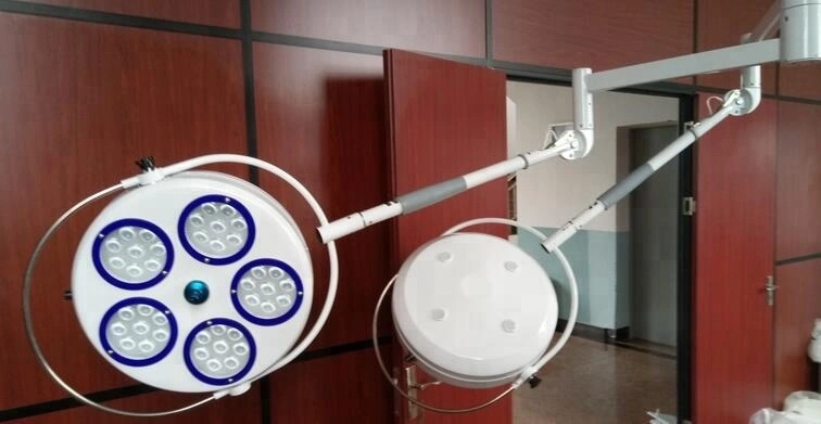 Hospital Operation Theatre Room Double Dome Cold Light LED Ot Light (THR-YD106)