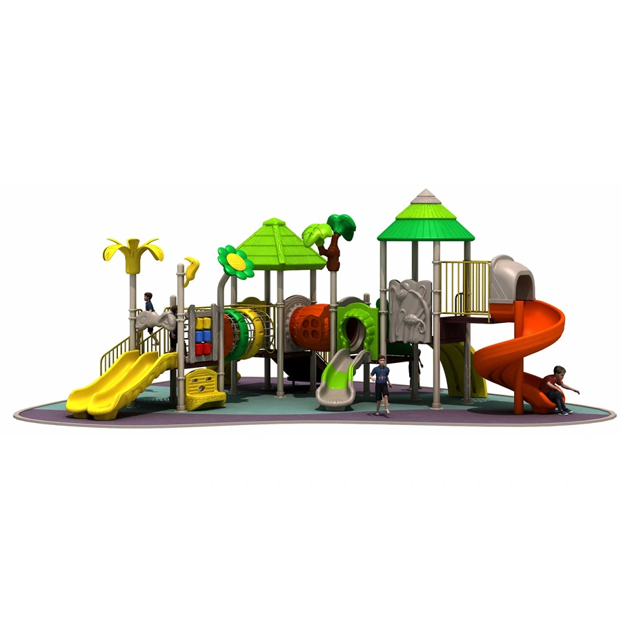 Настроить развлекательные фитнес-многофункциональный открытый детская площадка пластиковые слайд