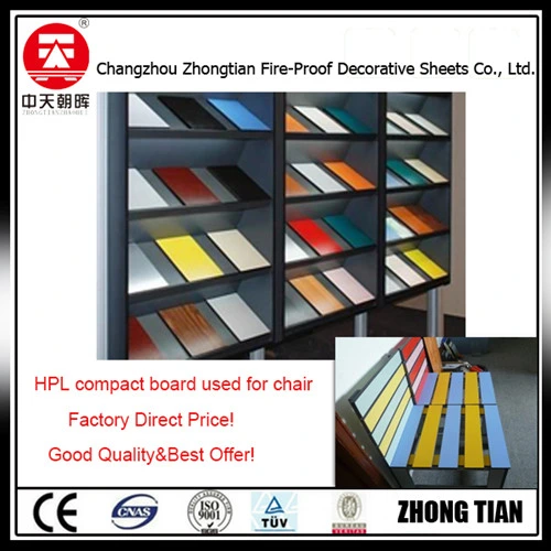 Waterproof Wood Grain HPL Laminate Sheets for Wall Panel