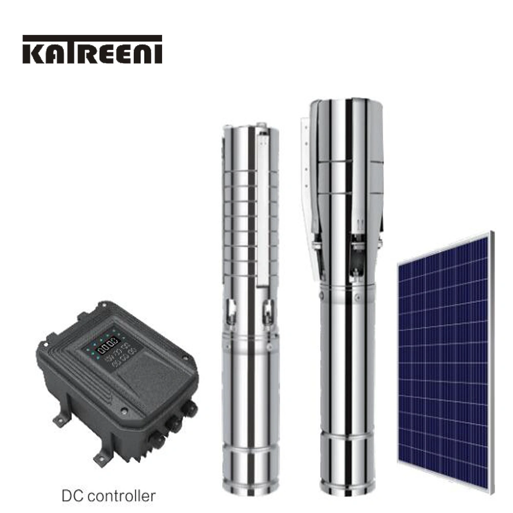 Agricultural Solar Sprinkler System DC Brushless Deep Well Pump