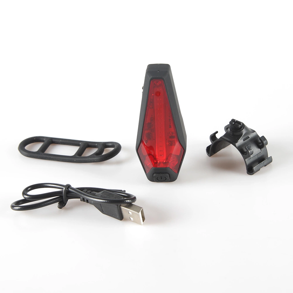 Yichen Rechargeable LED Bicycle Rear Light with Red Light