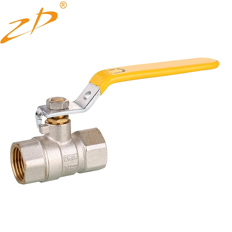 Wholesale/Supplier 1/2 Mini Gas Pipe Fittings Brass Ball Valve Long Handle Ball Valve