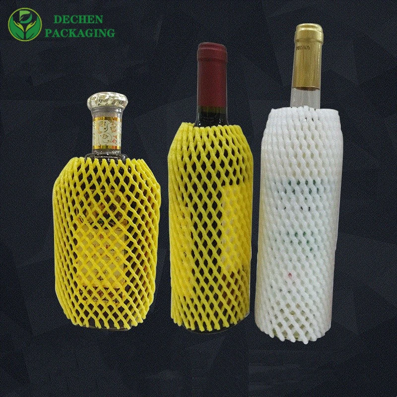 Mesh Packaging Sleeves for Glass Bottle EPE Plastic Sock Net