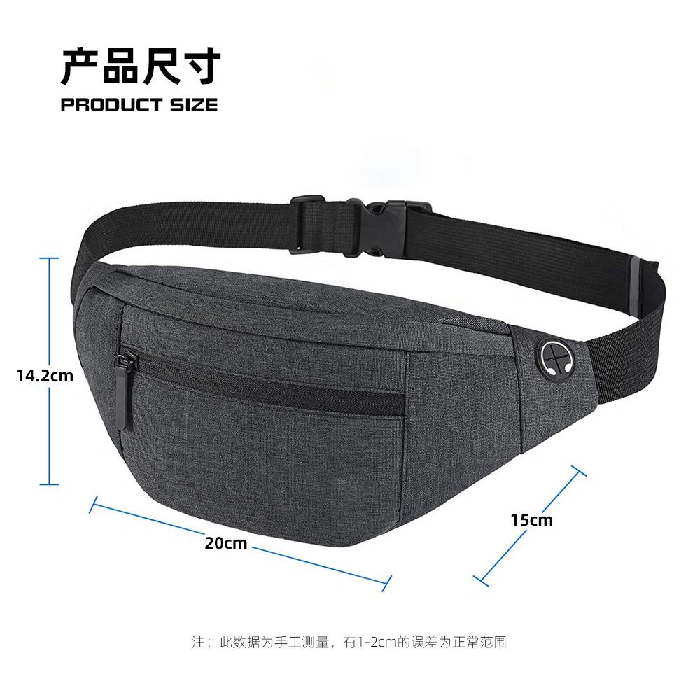 Crossbody Fanny Pack with 4-Zipper Pockets, Gifts for Enjoy Sports Festival Workout Traveling Running Casual Hands-Free Wallets Waist Pack Phone Bag