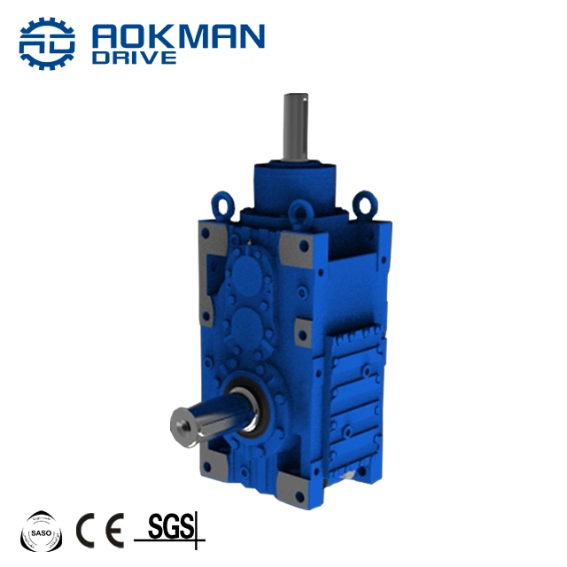 7.05 Kw~1066 Kw MCB Series Right Angle Speed Reducer Gearbox