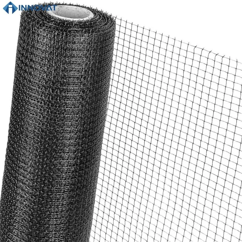 Black Plastic PP Bop Stretched Netting for Anti Bird Net and Chick Farm Fence