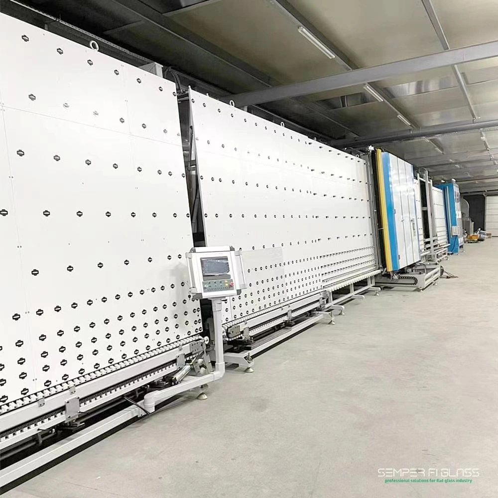 Automatic Large Panel Press Double Glaze Window Door Insulating Glass Production Line