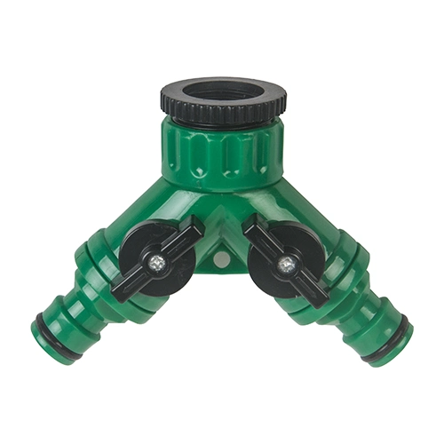 High Pressure Plastic Y 2 Ways Hose Connector