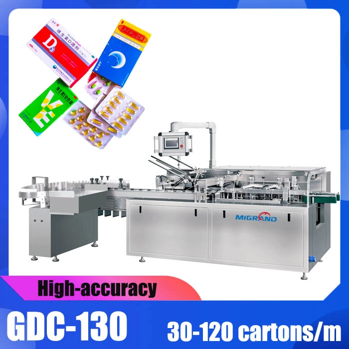 Cartoning Wrapping Packing Machine for Liver Detox Maca Health Care Products Box Packaging Machine Automatic