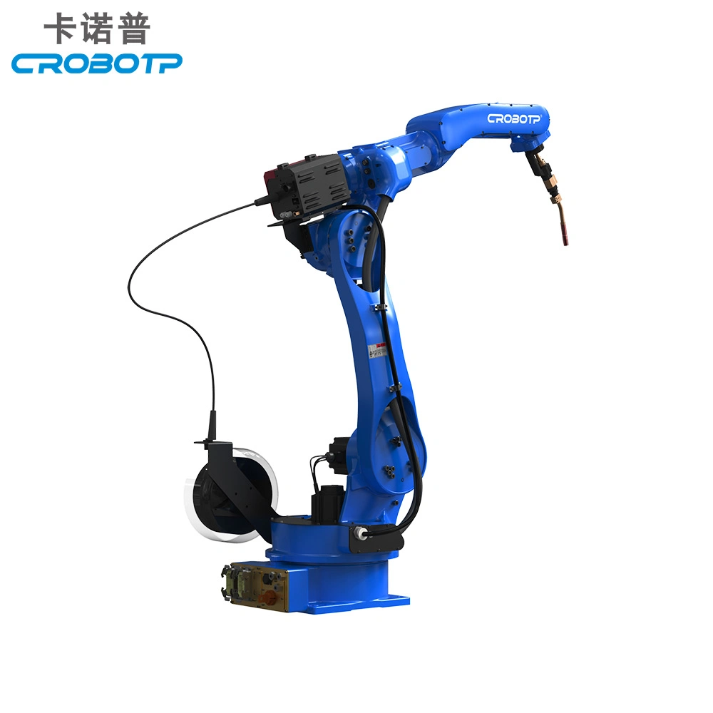 6 eje 2012mm alcanzando soldadura Industrial Robot soldadura de acero inoxidable