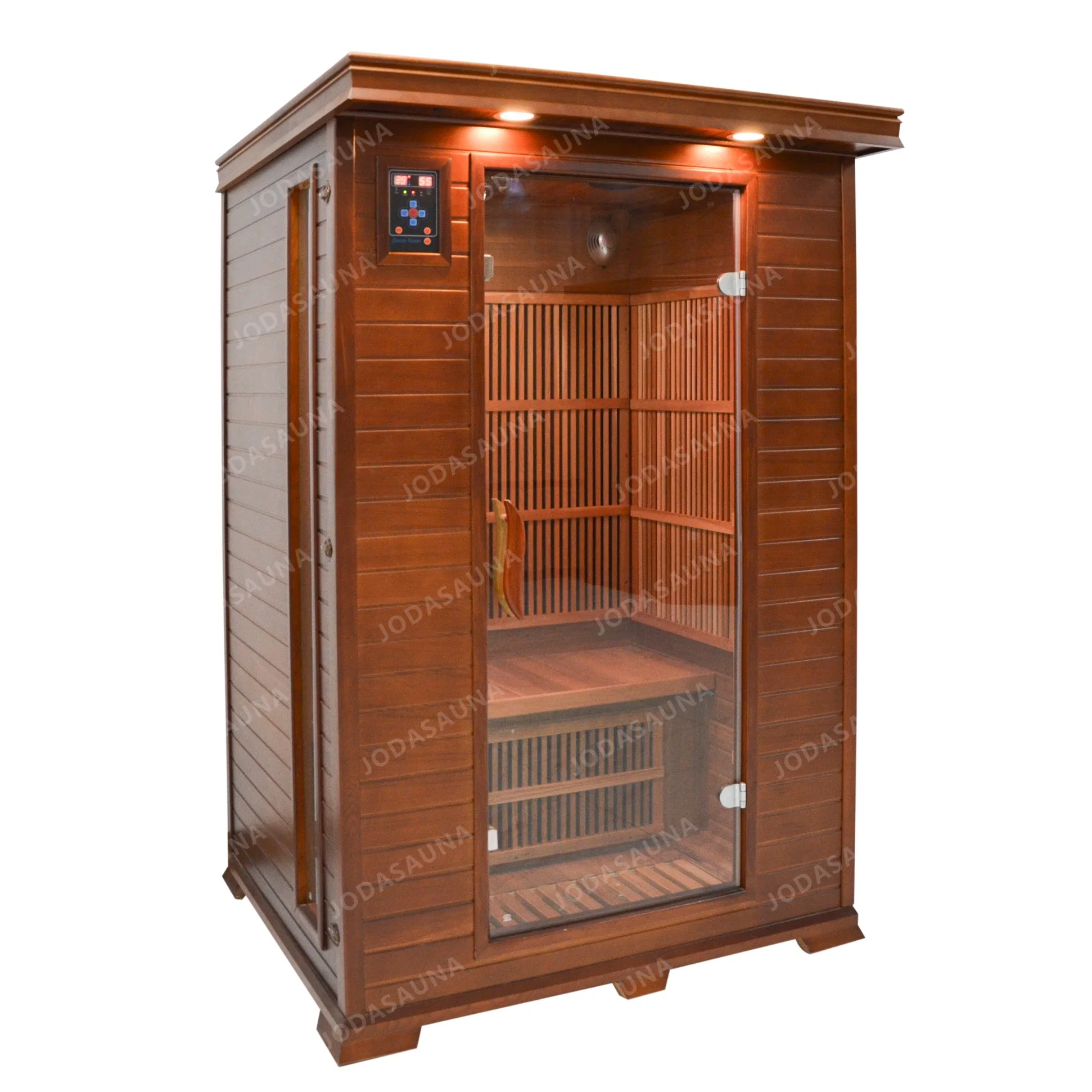 Meilleure vente de cèdre rouge 2 Personne Sauna Infrarouge