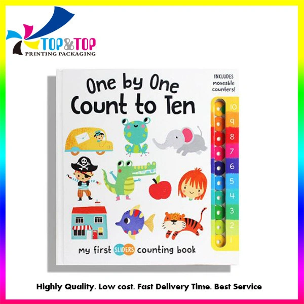 Eco Friendly Recycle Paper Cheap Wholesale/Supplier Custom Printing Colouring Hardcover Comic Children Board Book