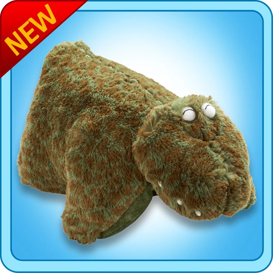 Ali Alligator almohada original mascotas animales de juguete de peluche