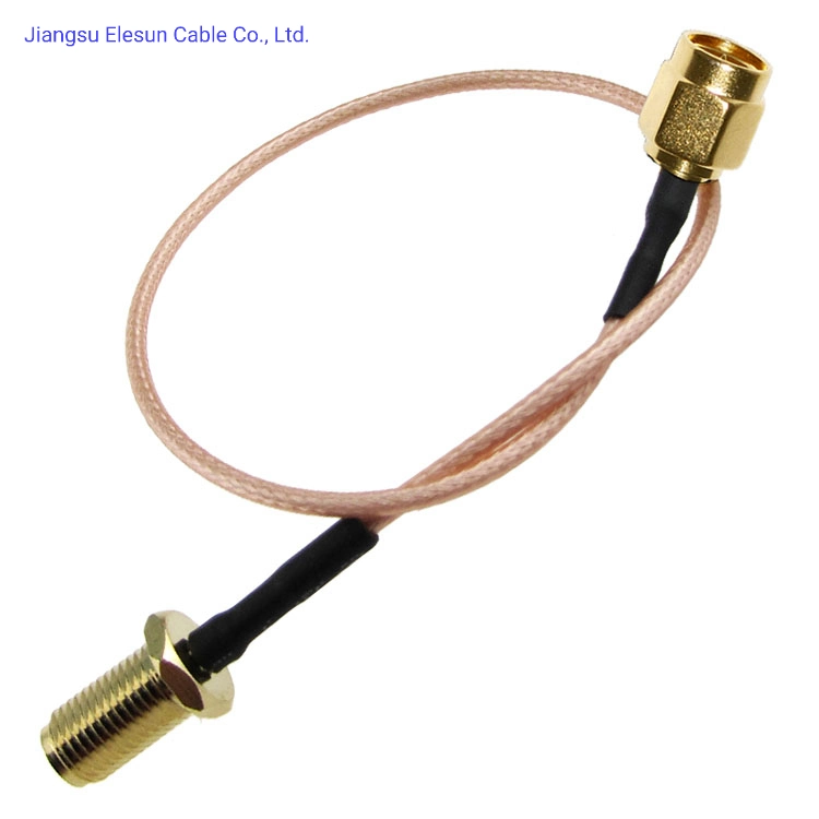 75 Ohm High Temperature RF Coaxial Cable for Telecommunication