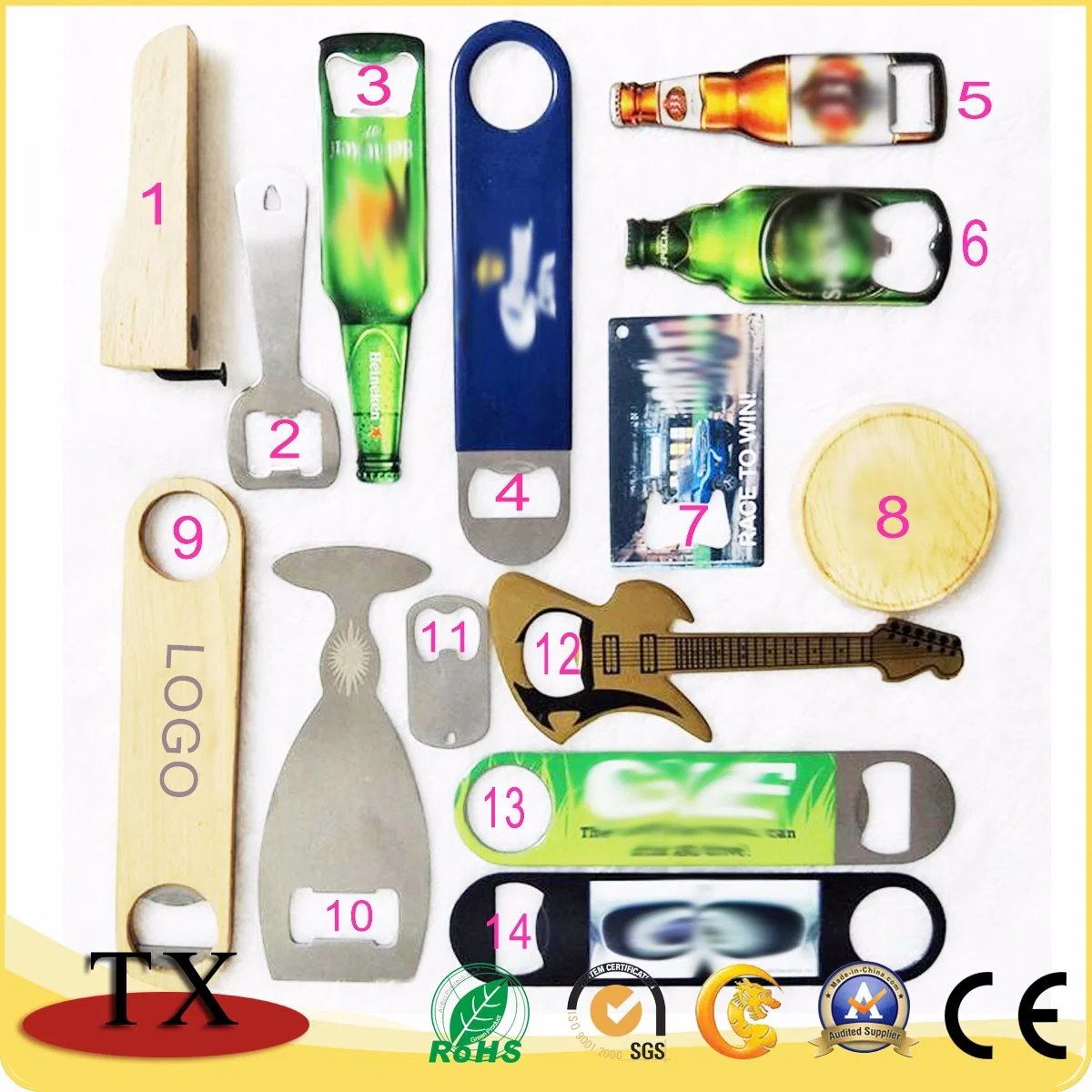 Customized Metal Bottle Opener for Promotion Gift