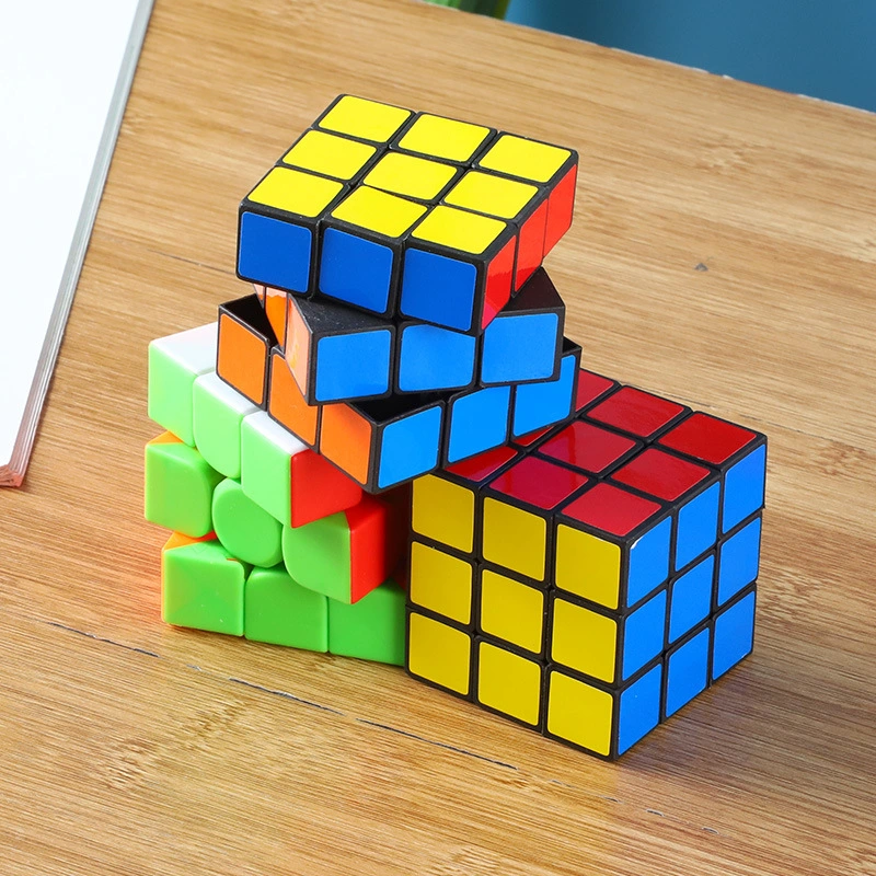 Hersteller Werbegeschenk Pädagogische Klassische Spielzeug Geschwindigkeit Magic Cube für Kinder und Erwachsene