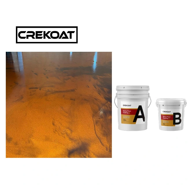 Hard Rock Scratch Resistant Clear Industrial Epoxy Resin Metallic Epoxy for Resin Flooring