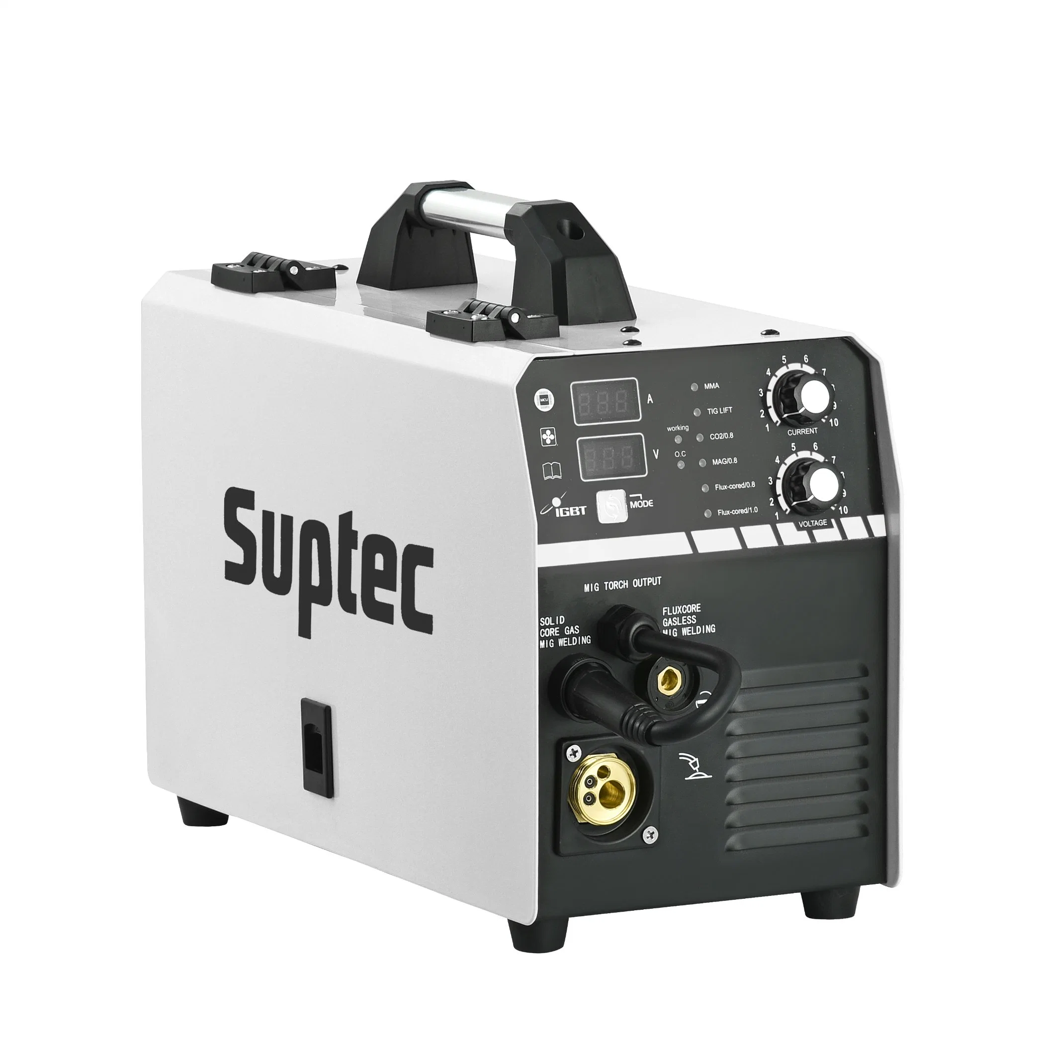 Suptec Marque de premier plan Machines de soudage à l'arc MMA MIG 200 à onduleur de soudage électrique portable mobile 110V 220V