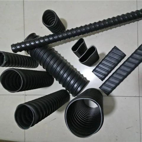 HDPE Plastic Corrugated Flat Tube