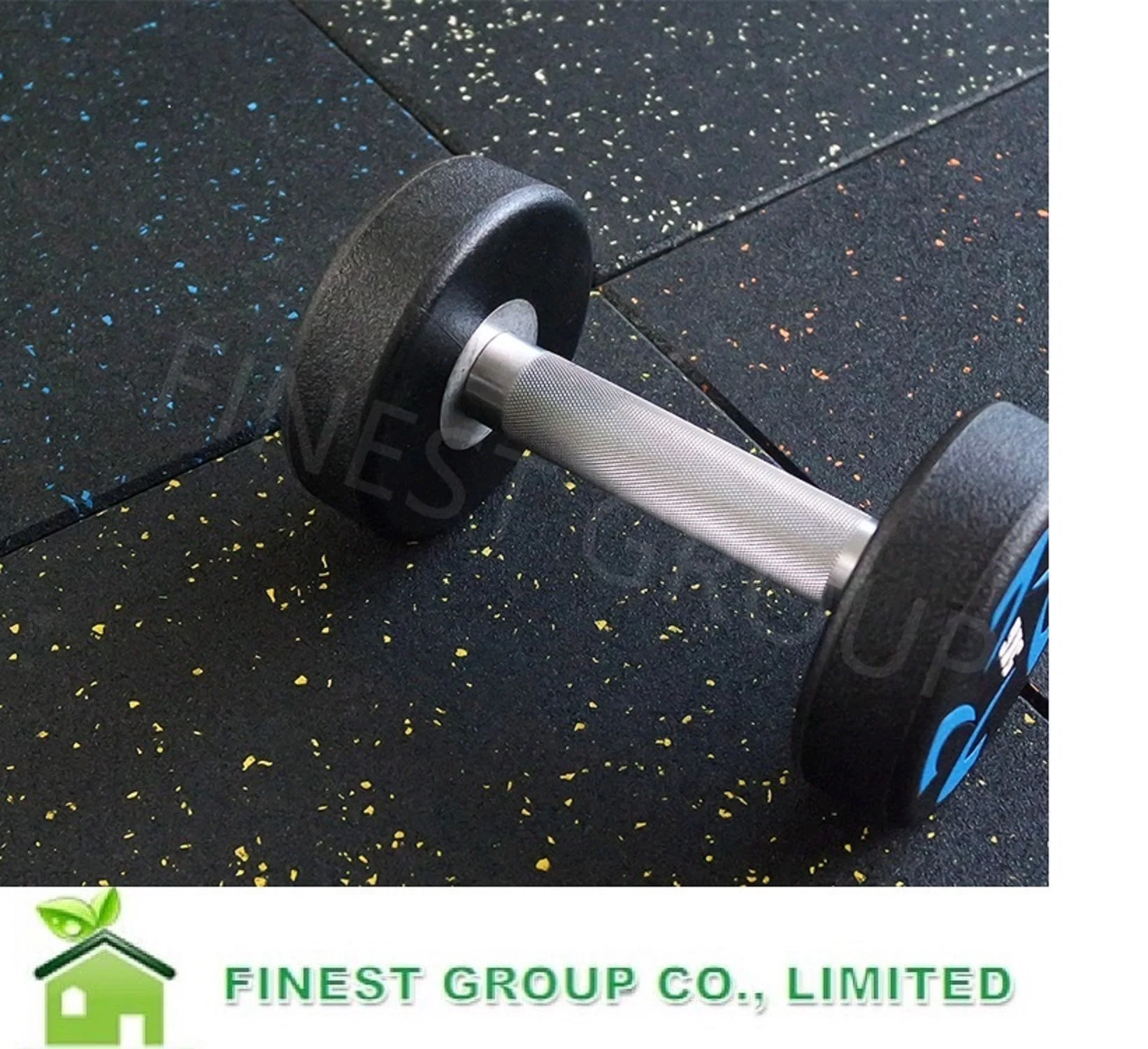 Factory Gym Rubber Mats Fitness Rubber Flooring Sheets with EPDM SGS Fire Rating Certificates