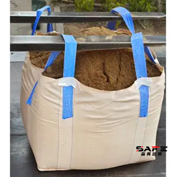 Big Bag Manufacture 1000kg Jumbo Bag Dimension Super Sack Bulk Bag High quality/High cost performance  1 Ton Packing for Flake Wood Pellet Silage