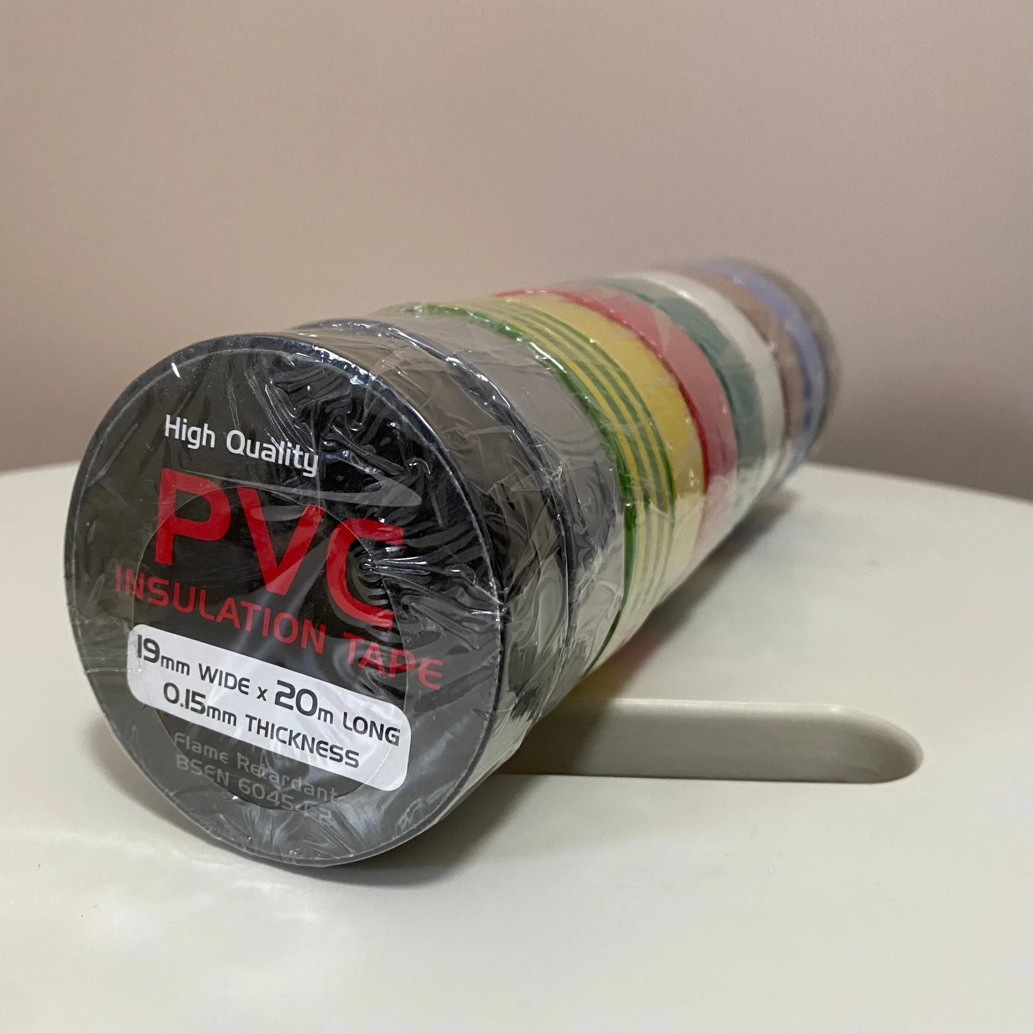 Cheap Price PVC Insulation Tape Electrical Insulating Adhesive Tape Building Material Epr Tape Used for Wire Winding Banding Protection