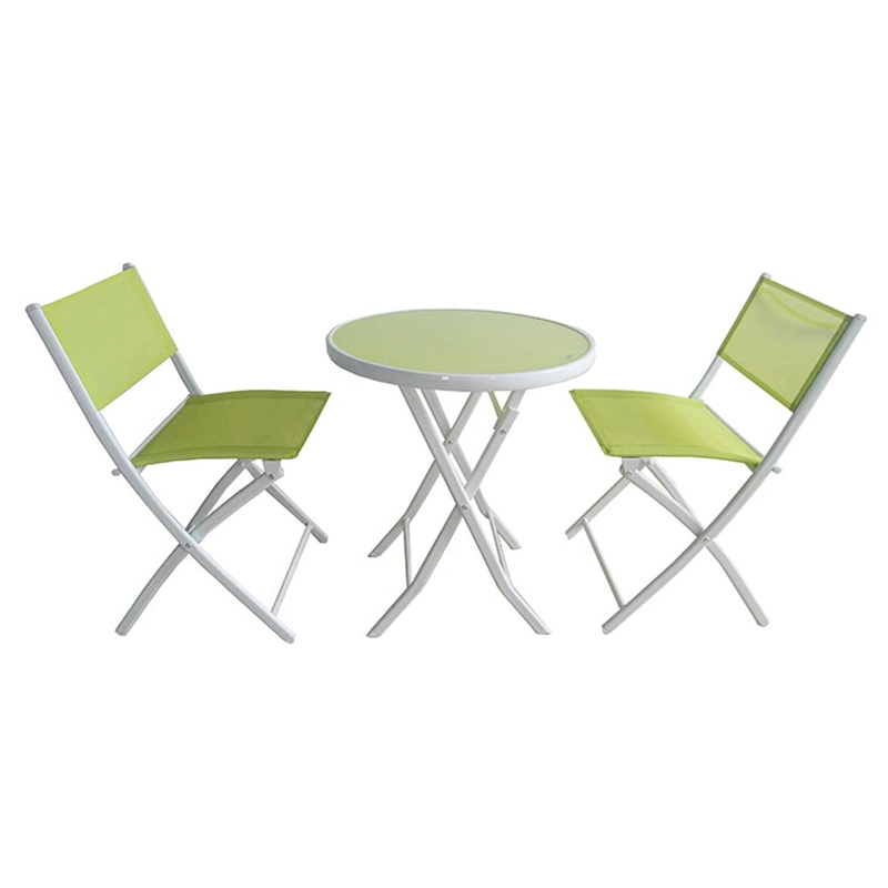 Modern Design Portable Folding Table and Chairs Set for Patio Garden Furniture Set