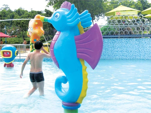 Hippocampus Type Swing Pool Toys, Outdoor Water Park Spraying Equipment