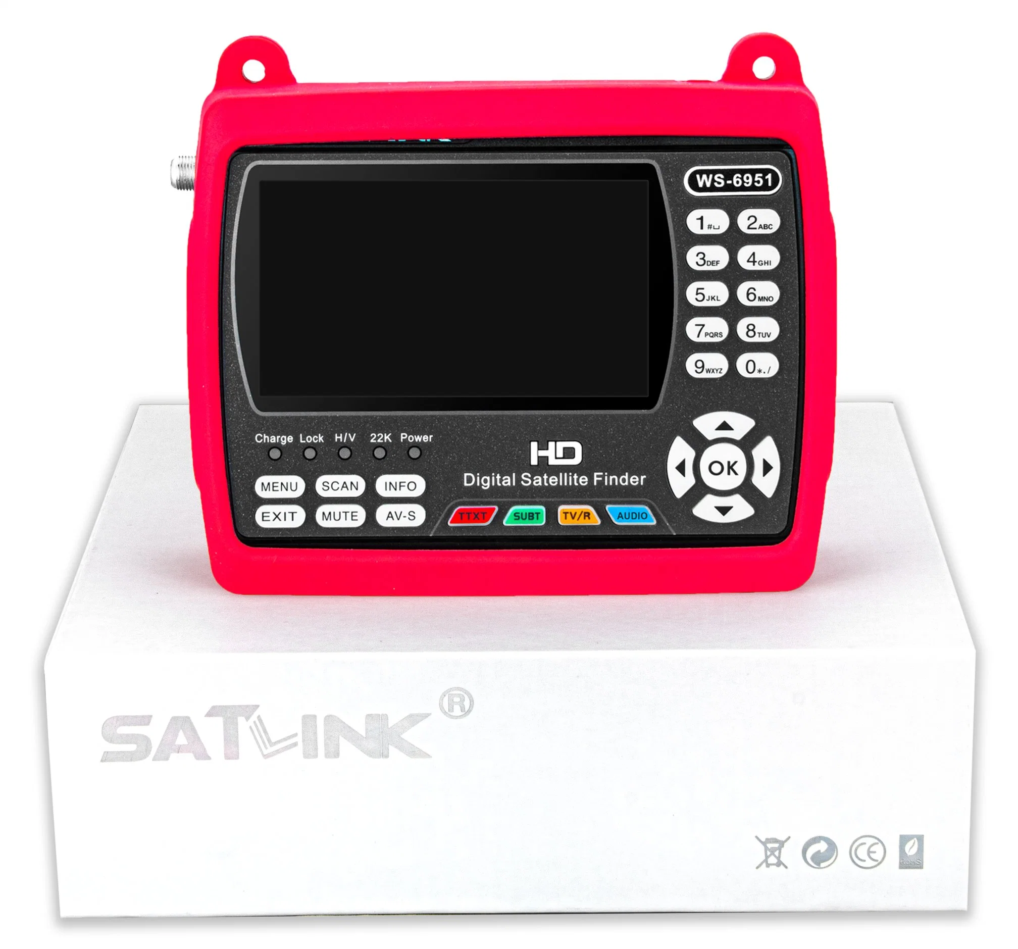 DVB-S/S2 HD Digital Satellite Finder H264