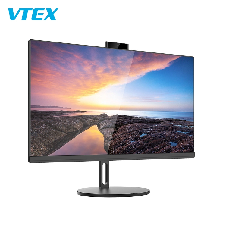 Vtex All-in-One Computers 23.6 23.8 27 32 Inch I3 I5 I7 Office School PC All in One with Wireless Charging and Hidden Camera Aio