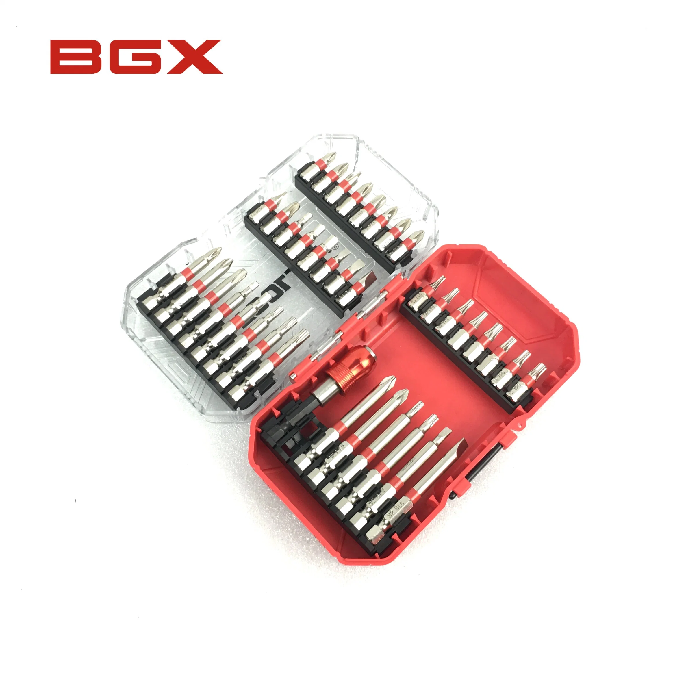 BGX 40pcs Screwdriver Bit Set with color ring