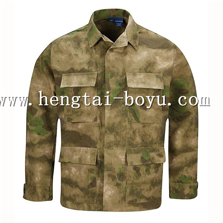 65%Polyester Working Clothes Marine Uniform Camouflage Waterproof Durable Working Jacket