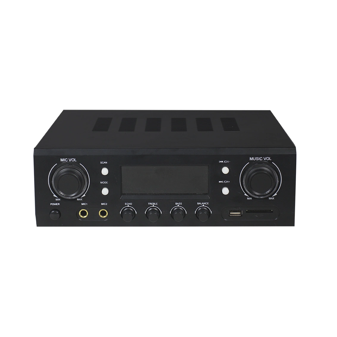 450W 5.1-CH Home Theater Bt 5.0 AV Receptor amplificador de potência óptica e coaxial DSP amplificador de áudio de alta definição