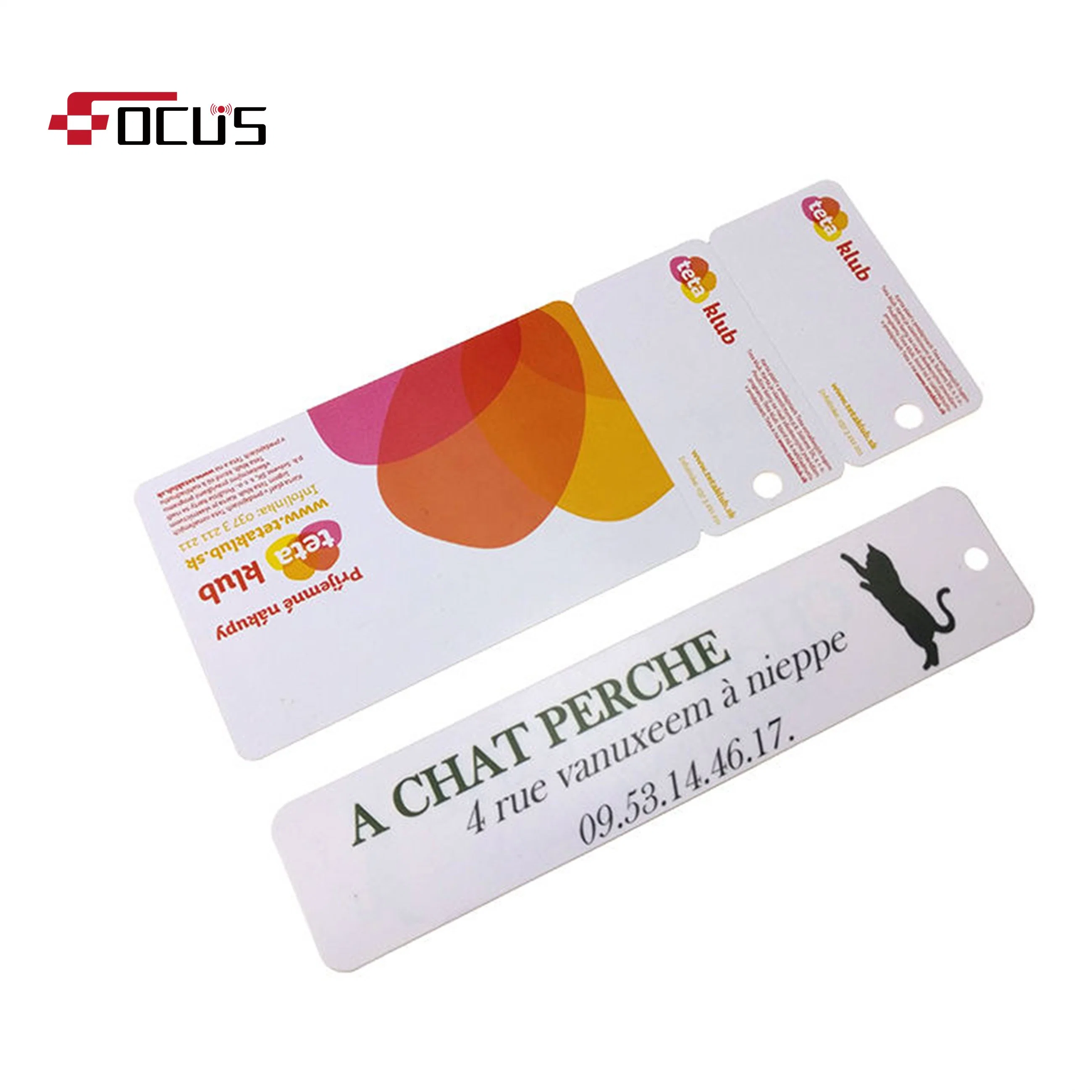 Precio de fábrica China Proveedor Tamaño personalizado RFID NFC Mini PVC Tarjeta llave