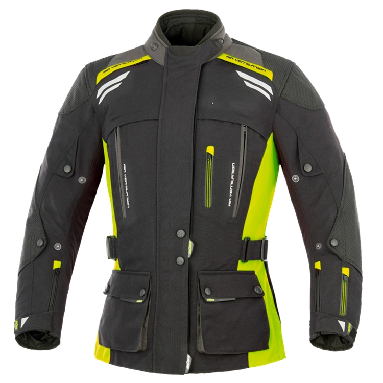 Mayorista de ropa de calidad OEM Moto chaqueta con armaduras CE