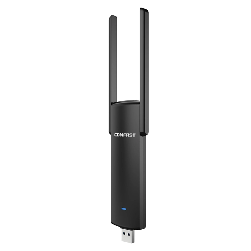 Fabricante AC1200 2dBi de doble banda 1200Mbps USB 3.0 Adaptador USB inalámbrico Mt7612u dongle USB inalámbrico para portátiles.