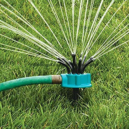 Watering Automatic Irrigation Noodle Head Flexible 360 Degree Water Sprinkler Spray Nozzle Lawn Garden Sprinklers Water Irrigation Spray Grass Lawn Bl10327