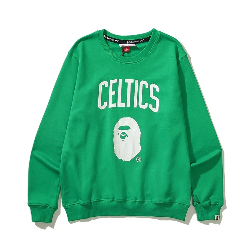 Moda Athletic Boodies de baloncesto Bulls Lakers Celtics Solid Color Sudadera polar con capucha y algodón Sport