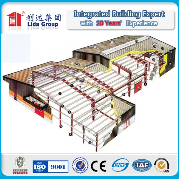 Light Steel Factory Steel Structure Building