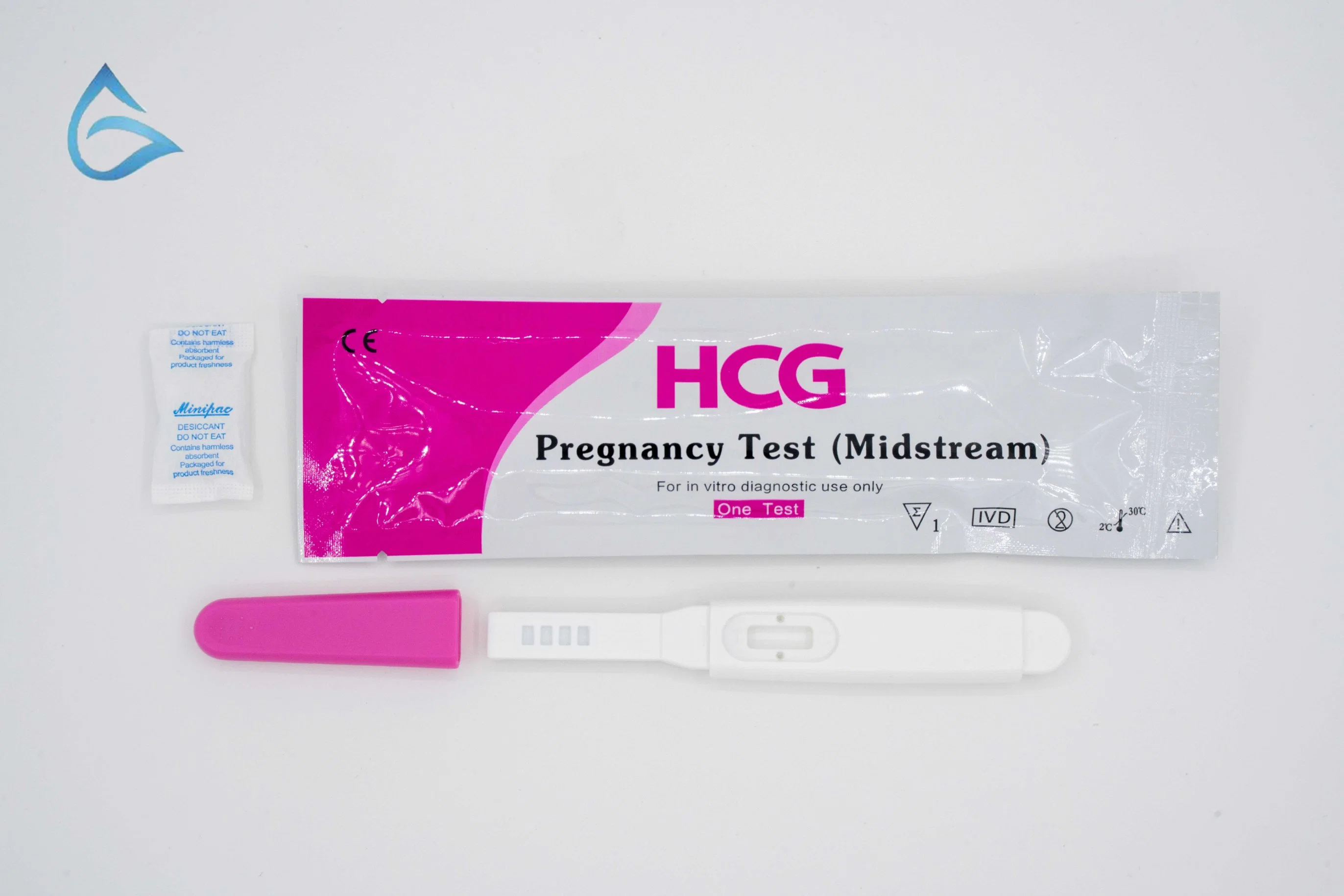 Kits de prueba de embarazo HCG 5,5 mm a mitad de camino