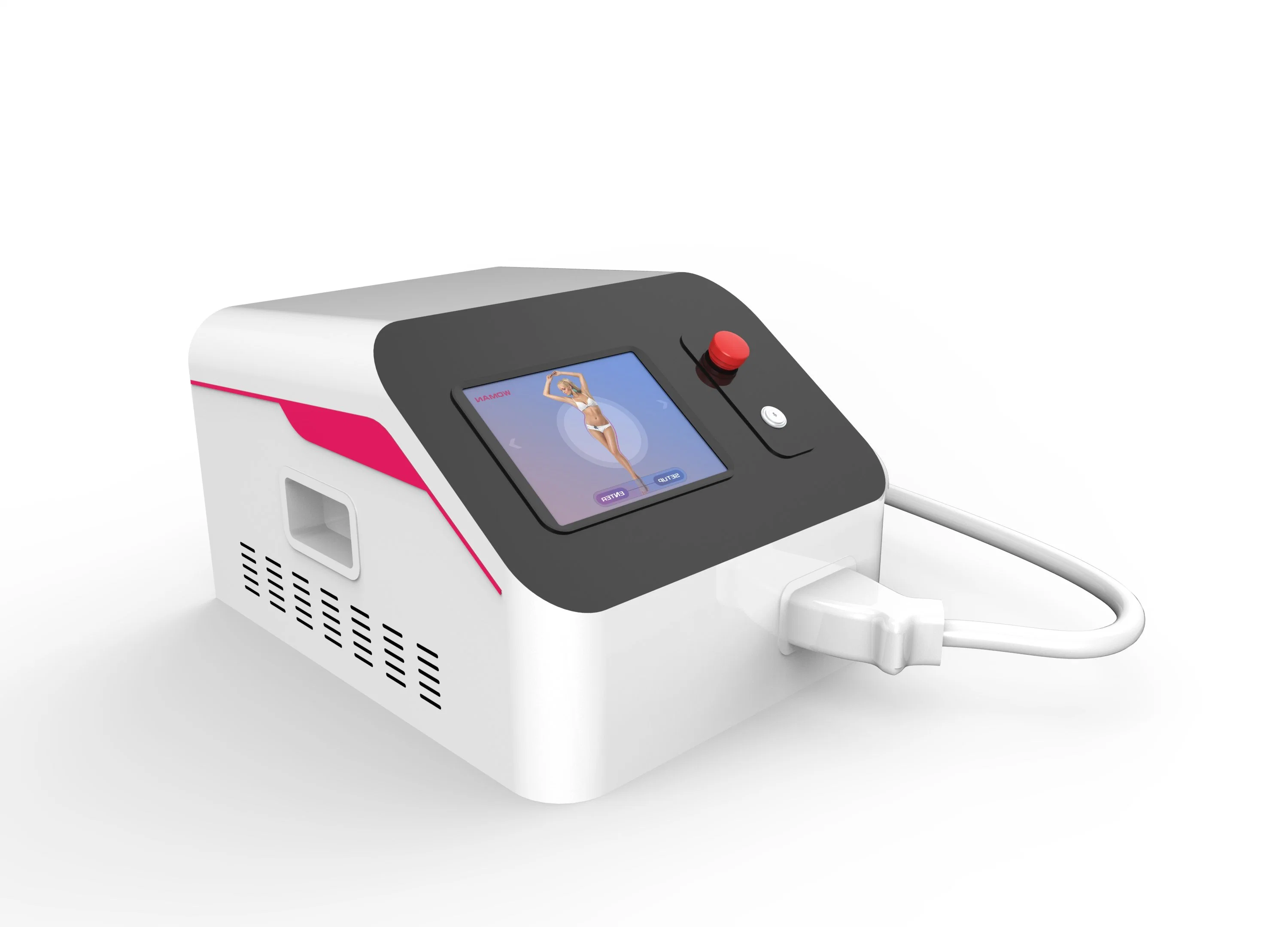 808nm Diode Professional Laser Ice Painless Hair Removal Skin Rejuvenation Machine