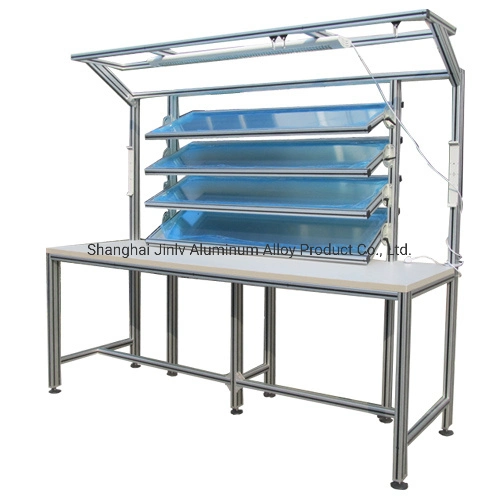 Mesa de Trabajo Perfil de aluminio ligero y fácil de utilizar la calidad del producto con Rating